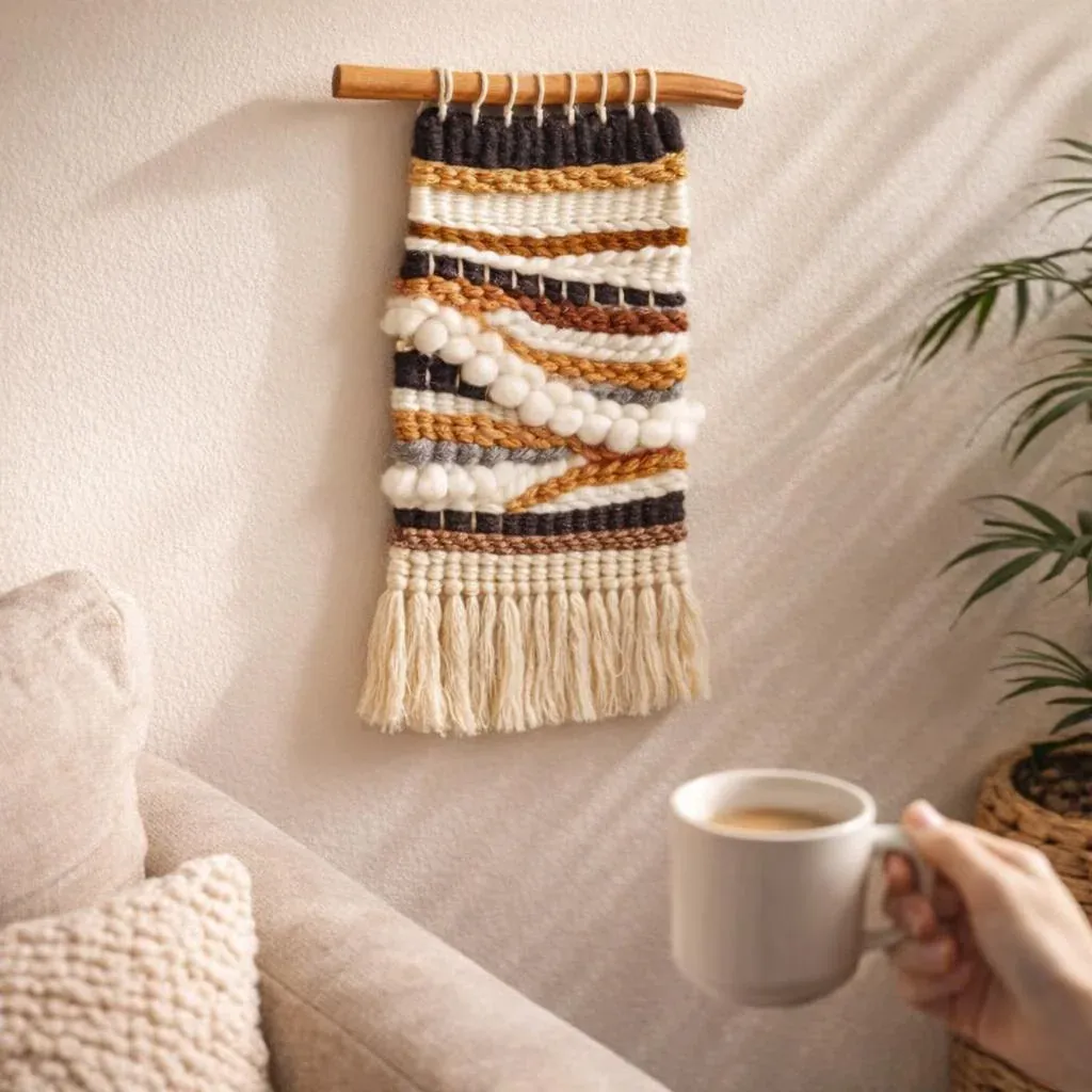 Coffret métier à tisser grand modèle boho chic