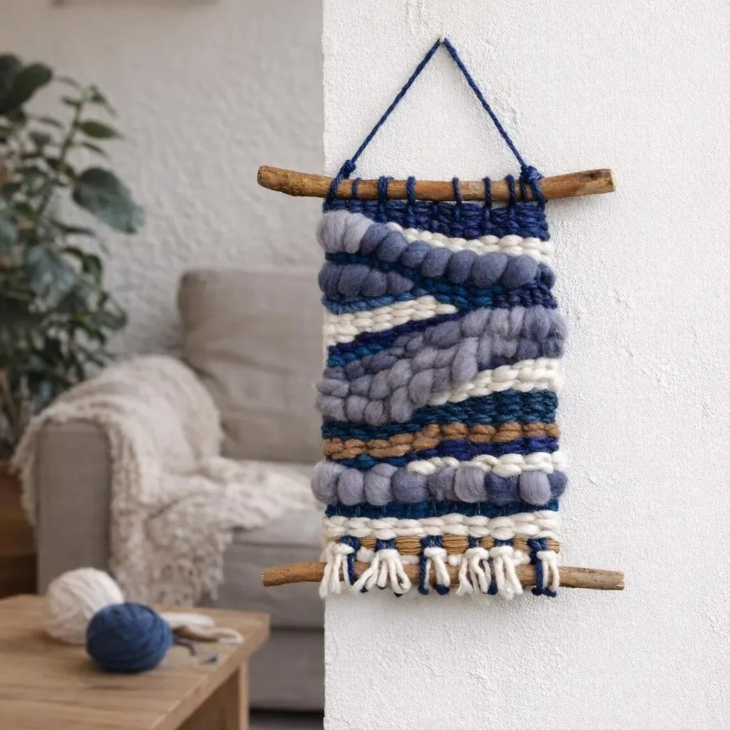 Coffret métier à tisser Tempête, tableau mural