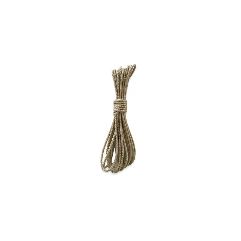 Cordeau en chanvre poli 3 mm pour macramé créatif : vue 1