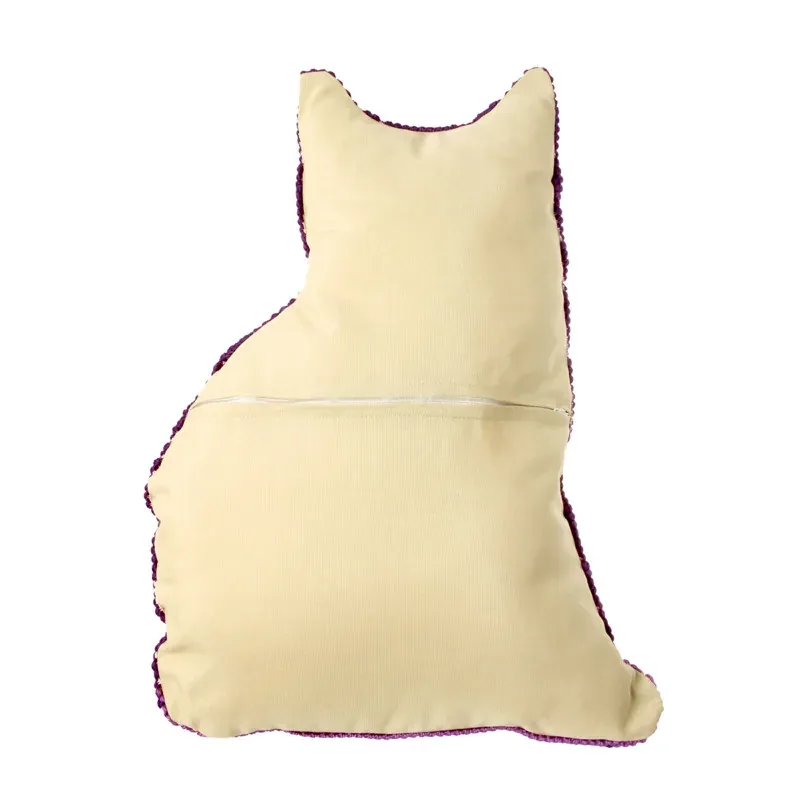 Dos de coussin écru avec fermeture zippée, 40 x 48 cm : vue 1