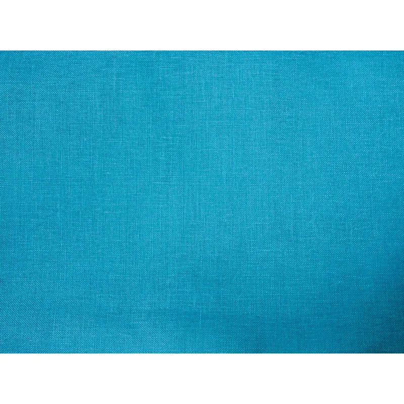 Étamine de lin bleu 11 fils/cm pour point de croix, au mètre : vue 1