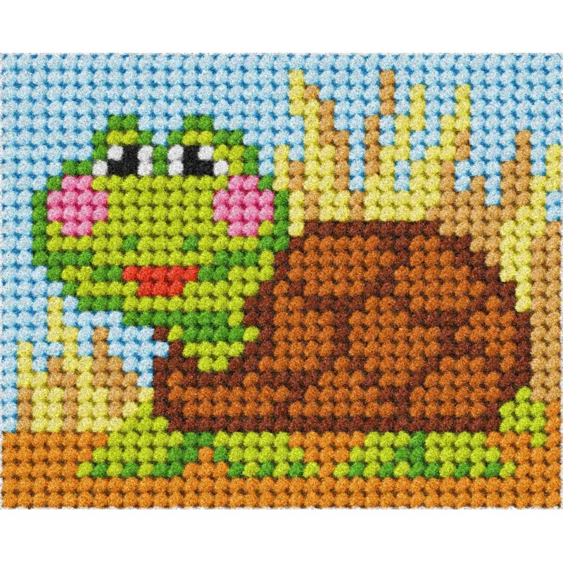 Kit demi-point enfant la tortue, 17 x 20,5 cm : vue 1