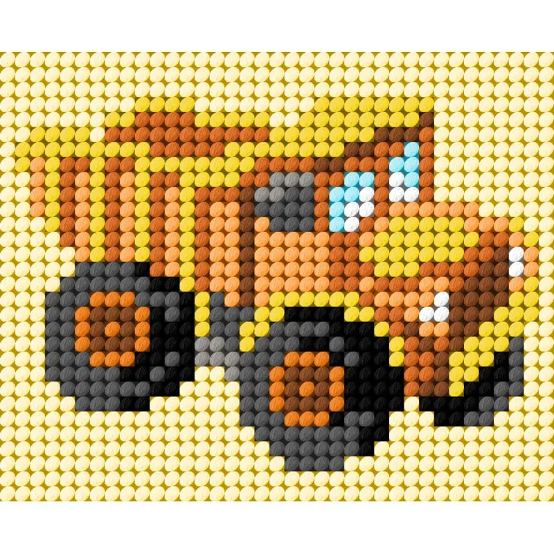 Kit demi-point enfant le camion, 17 x 20,5 cm : vue 1