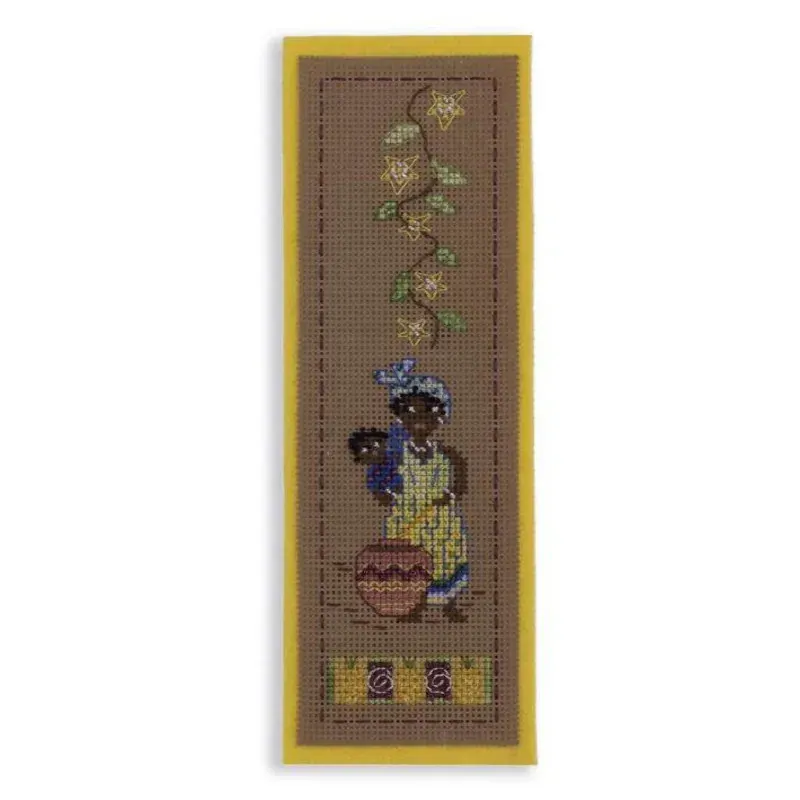Kit marque-page Terre africaine au point de croix