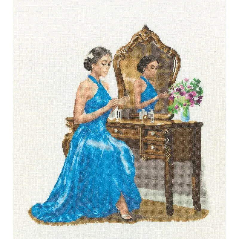 Kit point de croix Ailsa Elegance, 29.5 x 32.5 cm