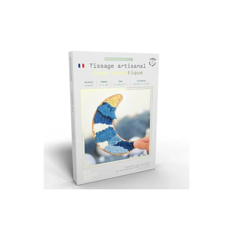 Kit tissage mural Lune romantique, Les French Kits : vue 1