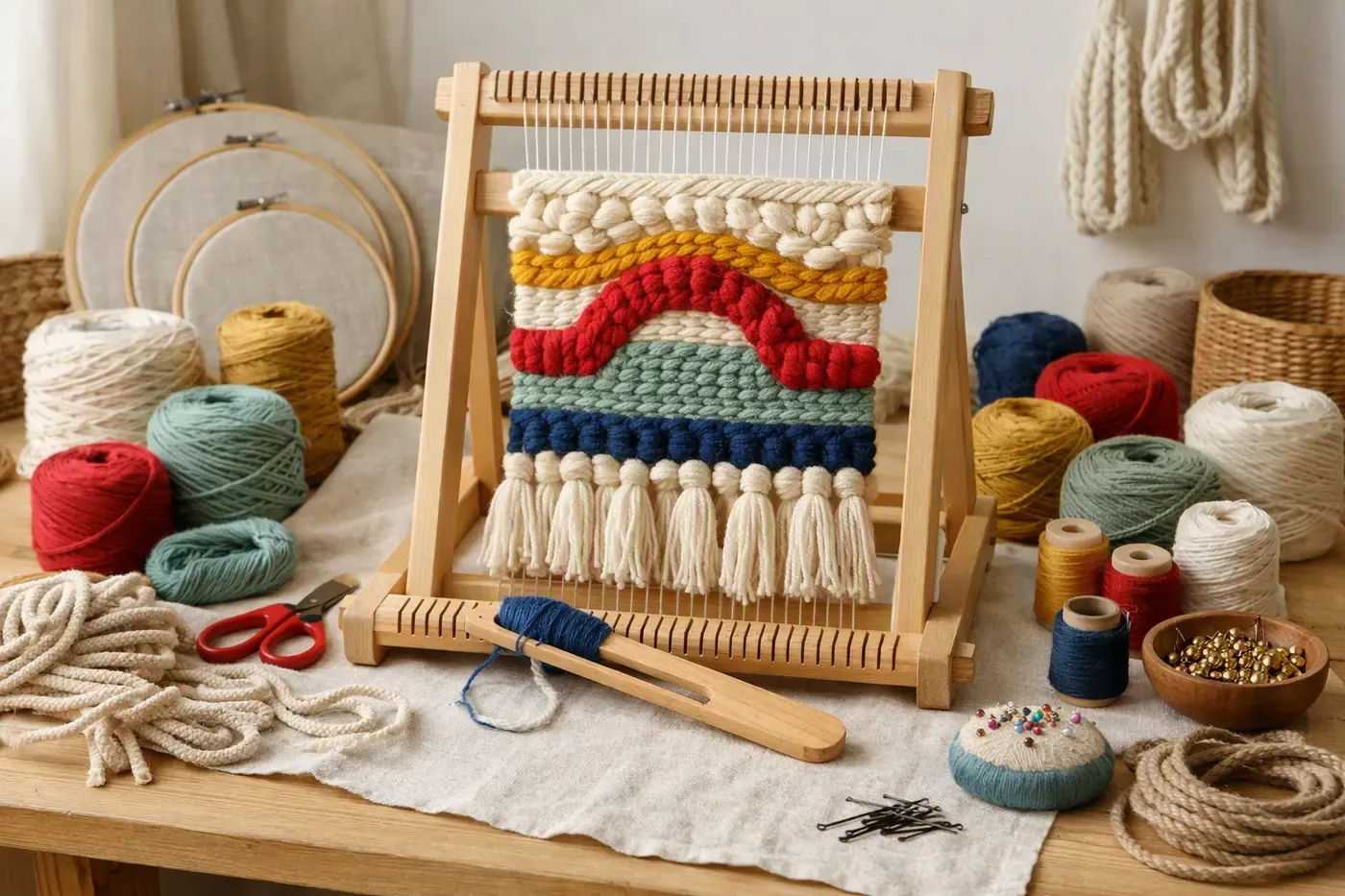 Métier à tisser : bien choisir et réussir son premier tissage