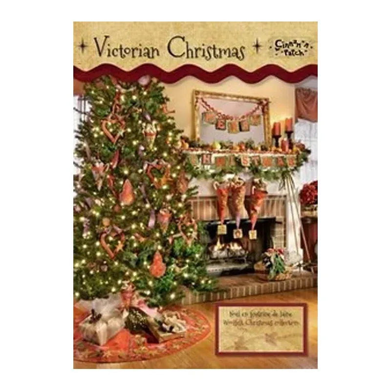 Patron feutrine Noël victorien, 4 créations déco : vue 1