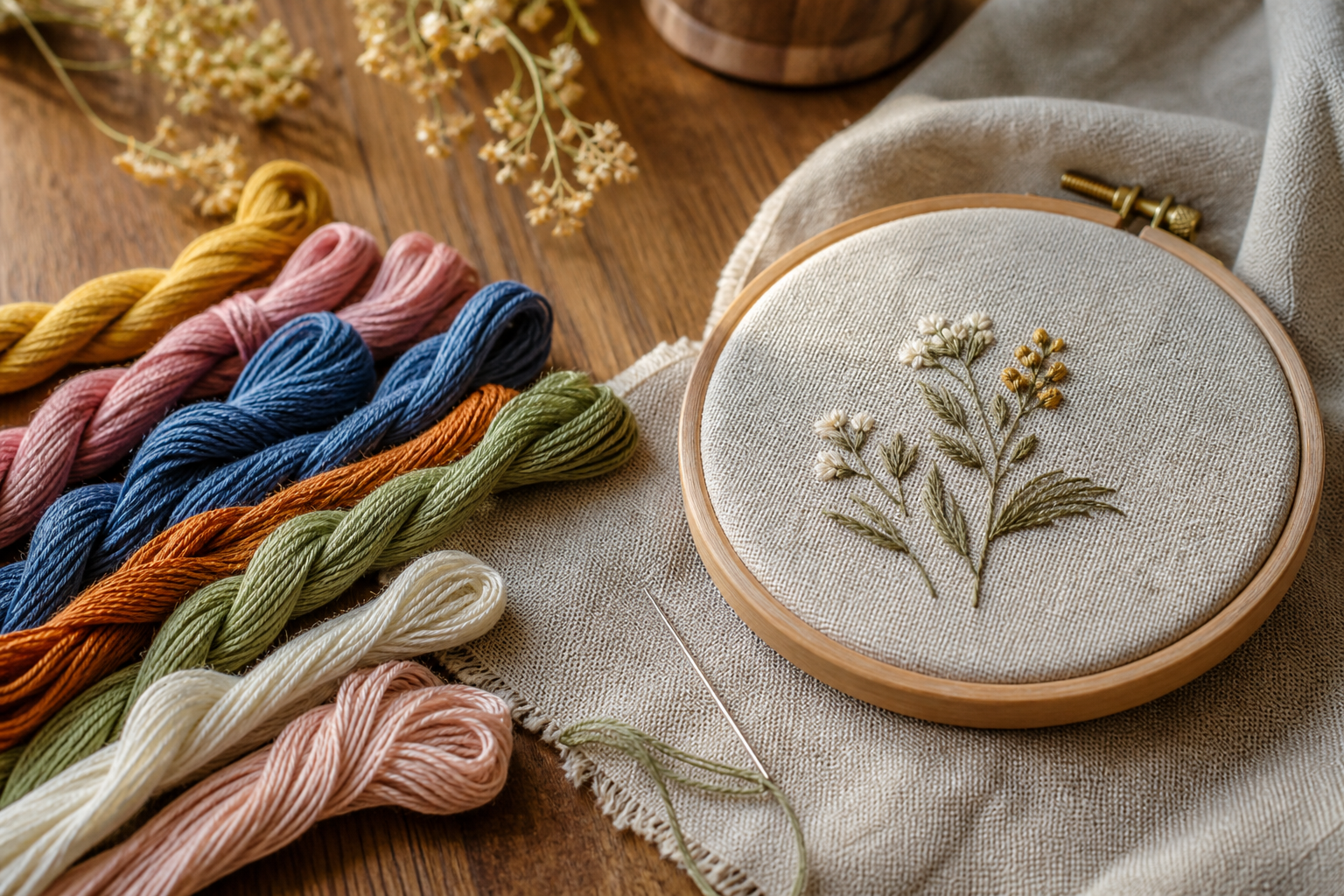Quels fils de broderie DMC choisir selon votre ouvrage ?