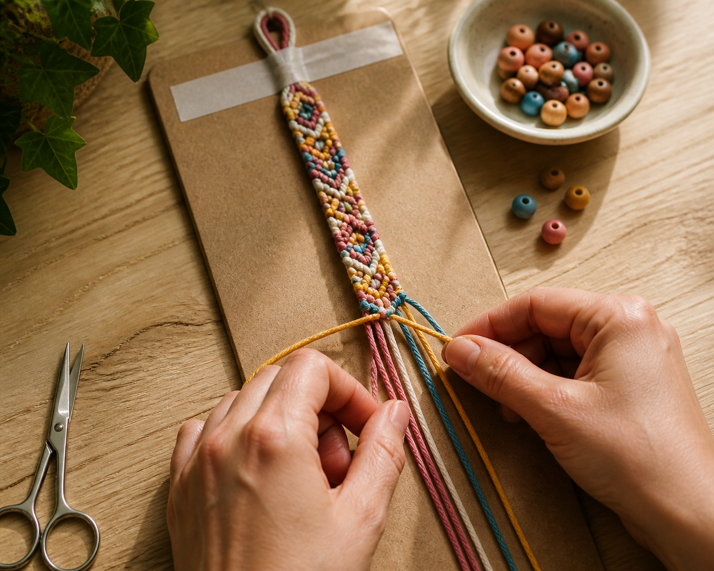 Quels modèles de bracelets en macramé gratuits choisir pour débuter ?