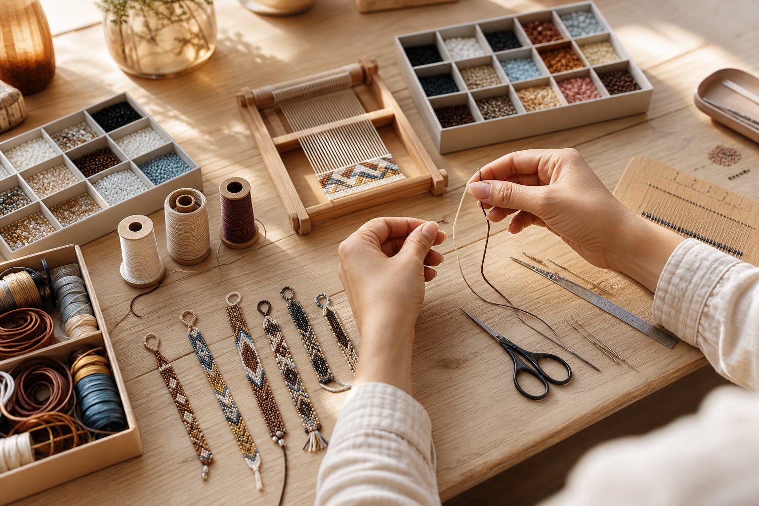 Choisir entre kit, fournitures à l’unité et bracelet fini